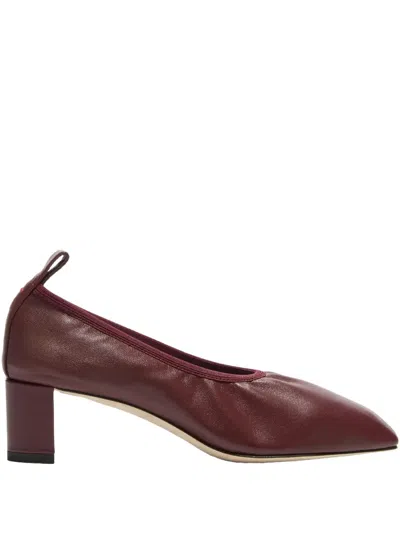 AEYDE 35MM NARISSA RUCHED PUMPS