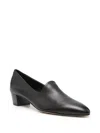 Aeyde 40mm Almond-toe Block-heel Loafers