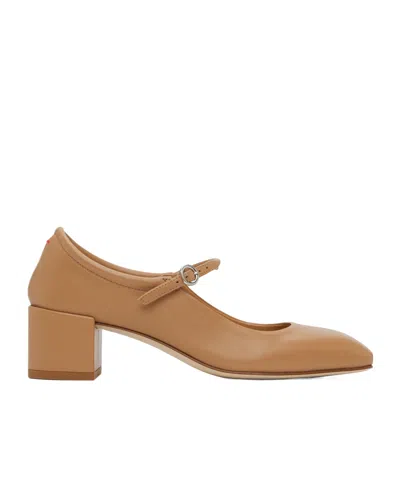 Aeyde 45mm Aline Pumps In Brown