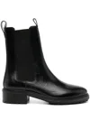 Aeyde 45mm Jack Leather Ankle Boots In Black