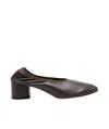 Aeyde 45mm Leather Pumps In Black