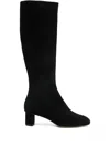 Aeyde Marty 50 Suede Knee-high Boots In Multi