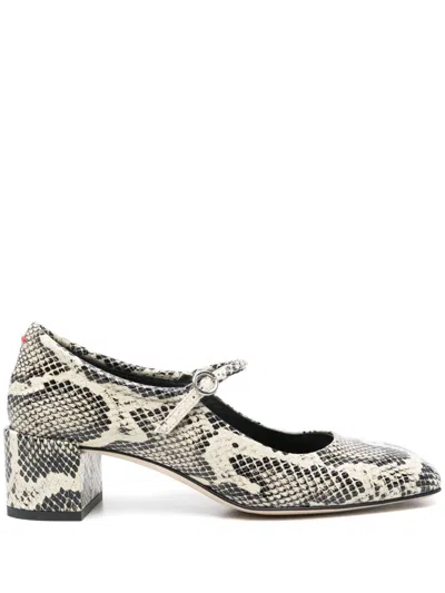 Aeyde 50mm Aline Pumps In Neutrals