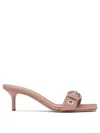 Aeyde Sandals With Buckle Detail And Kitten Heel