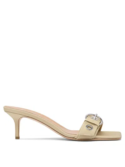 Aeyde 55 Mm Sandals Beige