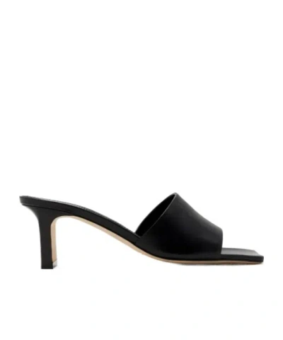 Aeyde 60mm Jeanie Mules In Animal Print