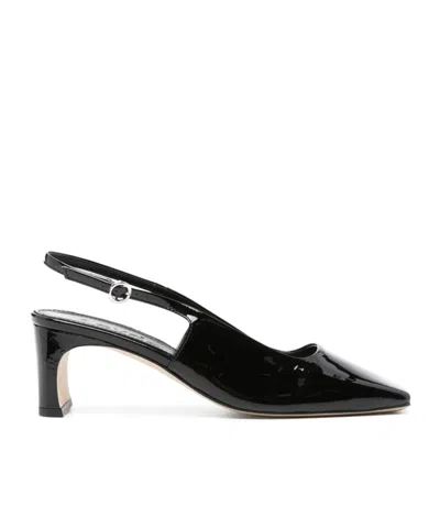 AEYDE AEYDE SQUARE TOE SLINGBACK PUMPS