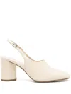 Aeyde Jamila Nappa Leather Creamy In Neutrals