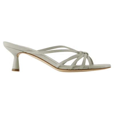 AEYDE ABBY PUMPS - AEYDE - LEATHER - GREEN