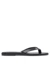 Aeyde Aeydē Black Sandals With Soft Nappa And Cow Leather Construction In Gray