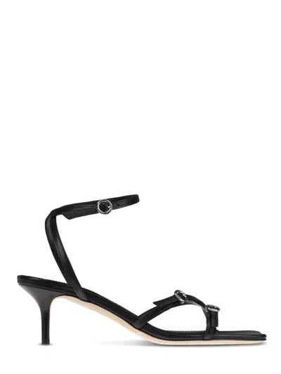 AEYDE AEYDĒ NAPPA LEATHER SANDALS WITH POINTED TOE