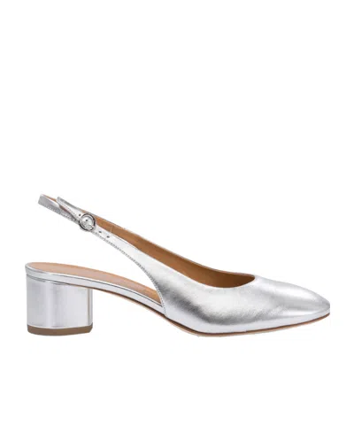 Aeyde Aeydē Slingback Heeled Pumps In White