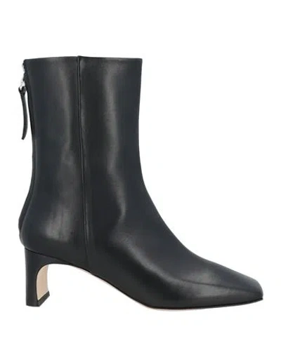 Aeyde Woman Ankle Boots Black Size 5 Leather