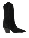 Aeyde 70mm Pointed-toe Leather Boots In Black