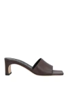 Aeyde Jeanie Sandals In Brown
