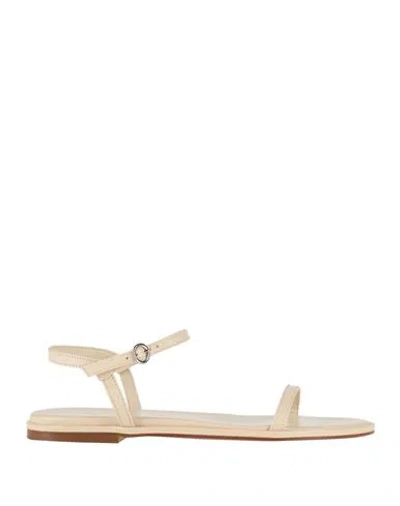 Aeyde Off-white Nettie Sandals In Creamy
