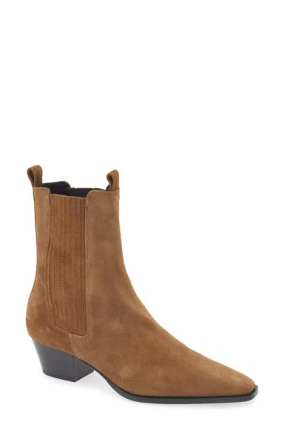 Aeyde Agata Chelsea Boot In Brown