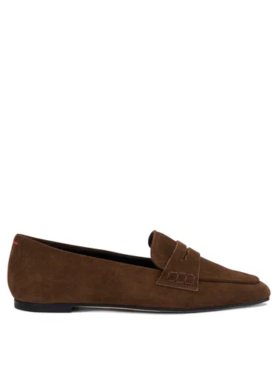 Aeyde "alfie" Loafers In Brown