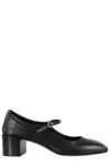 Aeyde 55mm Anya Leather Heels In Black