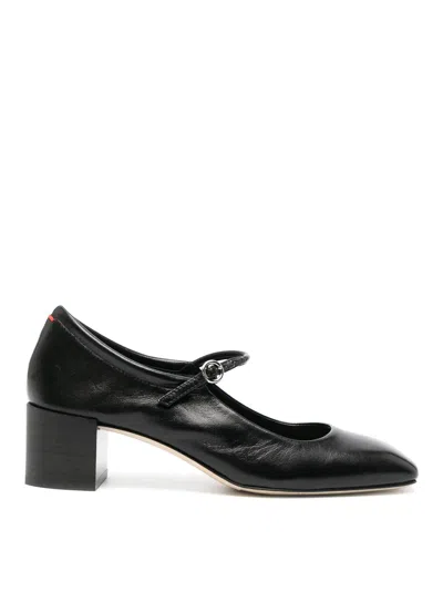 AEYDE ALINE NAPPA LEATHER BLACK