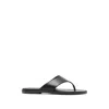 Aeyde Minimalist Wide Strap Toe Post Sandals In Multi
