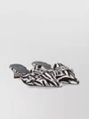 Aeyde Animal Print Kitten Heel Pointed Toe Mules