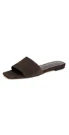 Aeyde Anna Slip-on Square-toe Slides