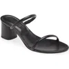 Aeyde Anni Slide Sandal In Black