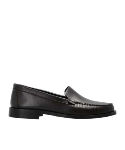 Aeyde Arthur Loafers In Black