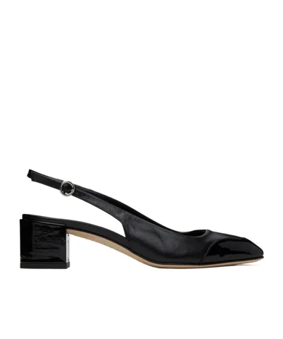 Aeyde Augusta Slack-heeled Heels In Black