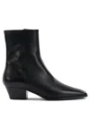 Aeyde 40mm Baba Boots In Black