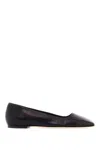 Aeyde Black Cassy Pointed-toe Ballerina Flats