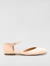 Aeyde Miri Nappa Leather Peach Shoes In Peach