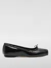 Aeyde 10mm Gabriella Nappa Leather Flats In Black