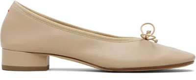 Aeyde Beige Onda Heels In Neutral