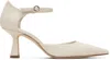 Aeyde Beige Salvi Heels In White