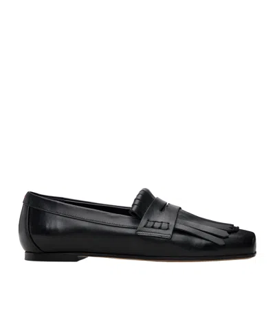 Aeyde Belen Loafers In Black