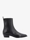 Aeyde 40mm Belinda Leather Ankle Boots In Black