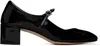 Aeyde Black Aline Heels In Black