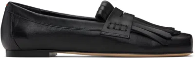 Aeyde Black Belen Loafers