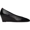 Aeyde Black Calea Cap Heels In Black