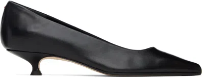 Aeyde Cari Leather Pumps In Black