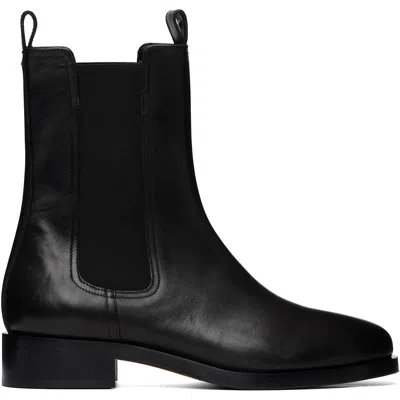 AEYDE BLACK CASPAR CHELSEA BOOTS