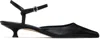 Aeyde Colette 35mm Pointed-toe Leather Pumps In Black