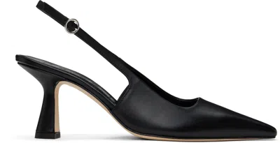 Aeyde Fernanda Pointed Toe Slingback Pump In Black