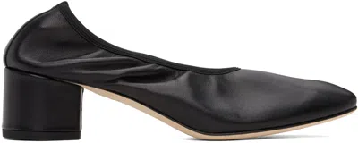 Aeyde Black Gemma Heels