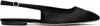Aeyde Black Geraldine Satin Toe-cap Ballerina Flats