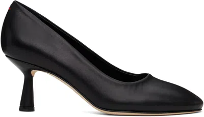 Aeyde Black Giotta Nappa Leather Heels
