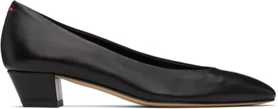 Aeyde Black Helia Low-cut Heels
