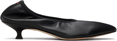 Aeyde Pointed-tip Heeled Pumps In Black